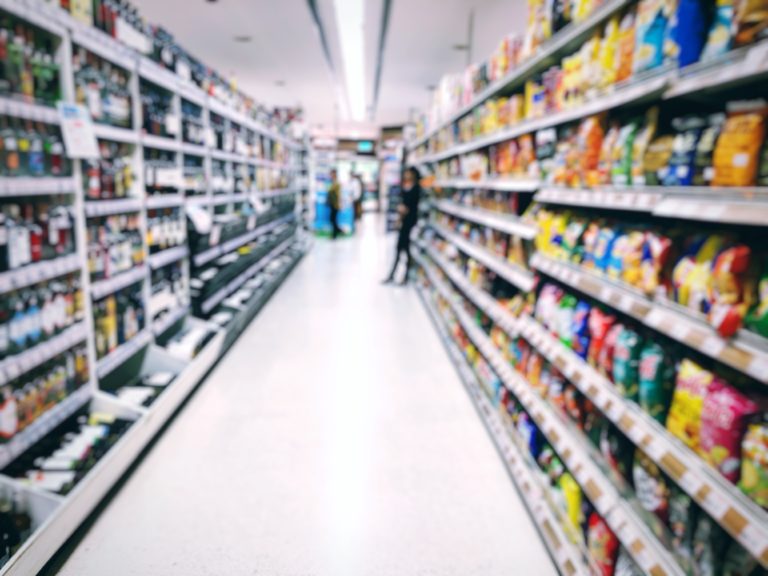 Blur Of Shelf In Supermarket 2022 11 07 23 34 04 Utc - Santo Tributo